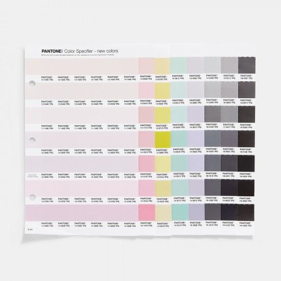Pantone Fashion, Home + Interiors Cotton Swatch Library